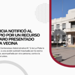 La Justicia notificó al Municipio por un recurso de amparo presentado por una vecina